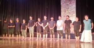 কুষ্টিয়ায় মঞ্চস্থ হলো কোলকাতার বিখ্যাত নাটক "লংমার্চ"