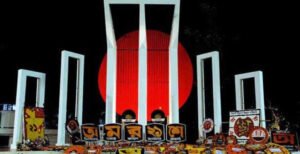 দৌলতপুরে ২১’র প্রথম প্রহরে ভাষা শহীদদের প্রতি শ্রদ্ধা নিবেদন