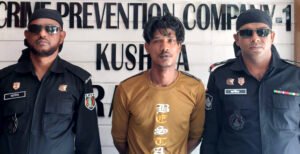 কুষ্টিয়ায় র‌্যাবের অভিযানে চোলাই মদ সহ ০১ জন গ্রেফতার