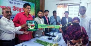 কুমারখালীতে ৩৪ টি বীর নিবাসের চাবি হস্তান্তর