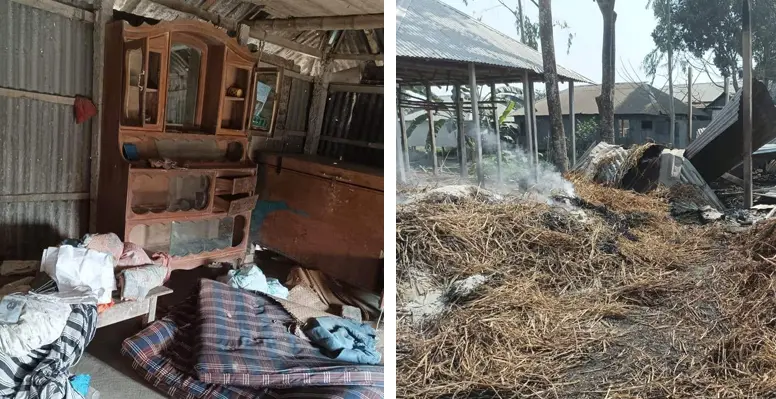 ১০ কোটি টাকা মূল্যের সম্পদ লুটের অভিযোগ! মানুষ শূন্য গ্রাম
