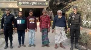 স্কুল শিক্ষক হত্যা মামলার যাবজ্জীবন সাজাপ্রাপ্ত ৪ আসামি গ্রেফতার