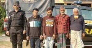 স্কুল শিক্ষক হত্যা মামলার যাবজ্জীবন সাজাপ্রাপ্ত ৪ আসামি গ্রেফতার