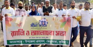 ভেড়ামারায় জাতীয় বীমা দিবস পালিত