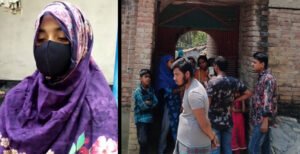 মিরপুরে বিয়ের দাবিতে প্রেমিকের বাড়ীতে প্রেমিকার অনশন