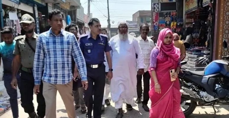 ভেড়ামারা উপজেলা প্রশাসনের উদ্যোগে বাজার মনিটরিং