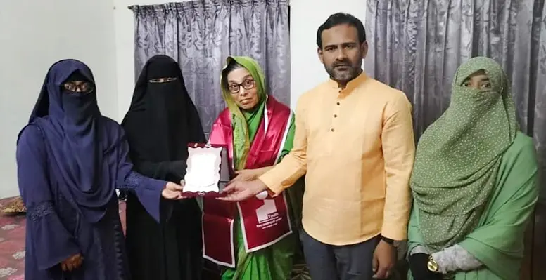 Fay 7 29 3 2023 কুষ্টিয়ায় দুই নারী মুক্তিযোদ্ধাকে সম্মাননা প্রদান
