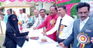 কুশাবাড়ীয়া-চরপাড়া মাধ্যমিক বিদ্যালয়ে এসএসসি পরীক্ষার্থীদের বিদায় সংবর্ধনা