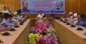 বঙ্গবন্ধুর প্রতিকৃতিতে শ্রদ্ধা নিবেদনের মাধ্যমে কুষ্টিয়াতে ঐতিহাসিক মুজিবনগর দিবস পালিত