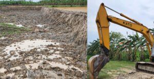 ভেড়ামারায় কৃষি ও সরকারি জমির মাটি হরিলুট