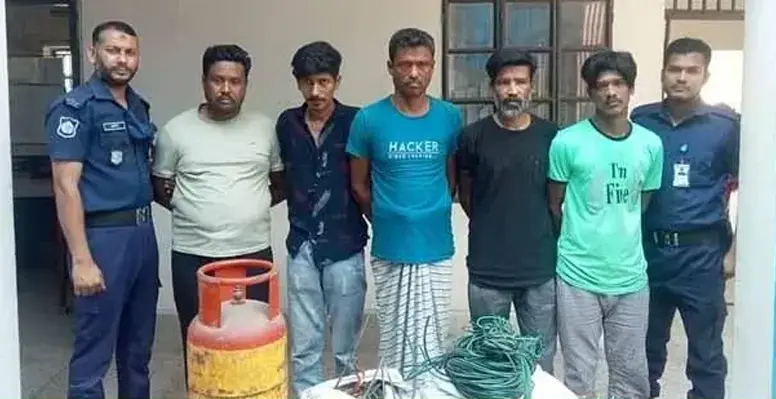 কুষ্টিয়ায় চোর চক্রের ৪ সদস্য গ্রেফতার
