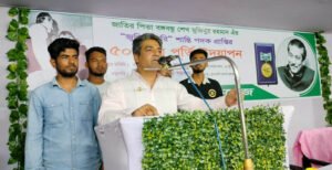 জুলিও কুরি পদক সাক্ষী বঙ্গবন্ধুর পরিবারের ছায়াতেই বাঙালীর শান্তি : এম,পি জর্জ