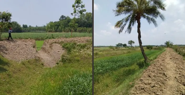 দৌলতপুরে ১৪৪ ধারা ভঙ্গকরে অন্যের জমি জোরপূর্বক দখল ও খনন দৌলতপুরে ১৪৪ ধারা ভঙ্গকরে অন্যের জমি জোরপূর্বক দখল ও খনন