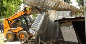 কুষ্টিয়া পৌর এলাকায় উচ্ছেদ অভিযান