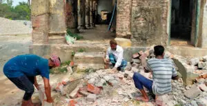 রবীন্দ্রনাথ ঠাকুরের স্মৃতিবিজড়িত পরিত্যাক্ত কাছারিবাড়ির সংস্কার কাজ শুরু