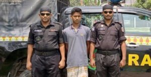কুষ্টিয়ায় র্যাবের অভিযানে হত্যা মামলার আসামি গ্রেফতার