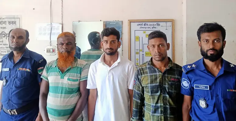 দৌলতপুরে মেয়ে দিয়ে ফিটিং পার্টির ৫ সদস্য আটক