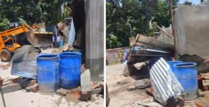 মুসার দখল সাম্রাজ্যের পতন শুরু, উচ্ছেদ অভিযানে পৌরসভা