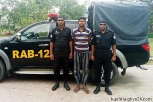 মাদকের টাকা নিয়ে দ্বন্দ্বে কুষ্টিয়ায় যুবক খুন মাদক ব্যবসায়ী গ্রেপ্তার