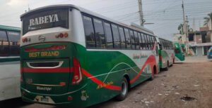 কুষ্টিয়া-রাজবাড়ী মহাসড়কে বাস চলাচল বন্ধ, দুর্ভোগে যাত্রীরা