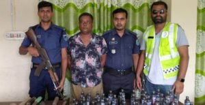 দৌলতপুরে কুখ্যাত মাদক ব্যবসায়ী ল্যাংড়া ফারুক আটক