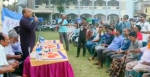 ক্ষমতায় যাওয়ার জন্য মীর জাফরের মত বিএনপি আমেরিকার সাথে আতাঁত করছে : মোফাজ্জেল হক