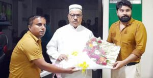 কুষ্টিয়া জেলা আ.লীগ নেতৃবৃন্দের সাথে নবগঠিত স্বেচ্ছাসেবক লীগ সভাপতি-সম্পাদকের সৌজন্য সাক্ষাৎ