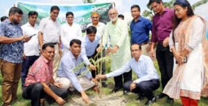 ইবিতে বৃক্ষরোপণ কর্মসূচি উদ্বোধন
