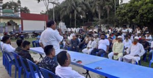 কুষ্টিয়া মন্ডলপাড়া এলাকায় মাদক, সন্ত্রাস ও অপরাধীদের বিরুদ্ধে সমাবেশ অনুষ্ঠিত