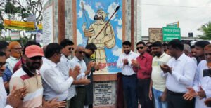 কুমারখালীতে দৃষ্টিনন্দন গগন হরকরা ম্যুরাল উন্মোচন