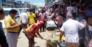 কুষ্টিয়া পৌর এলাকায় অবৈধ স্থাপনা উচ্ছেদ অভিযান