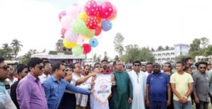 খোকসায় উপজেলা চেয়ারম্যান (আন্তঃ জেলা) গোল্ডকাপ ফুটবল টুর্নামেন্টের উদ্বোধন