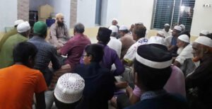 আশুরা উপলক্ষে ছেঁউড়িয়া জামে মসজিদে দোয়া মাহফিল