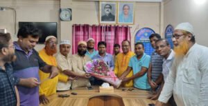 মিরপুর প্রেসক্লাবে নবাগত ইউএনও`র মতবিনিময়