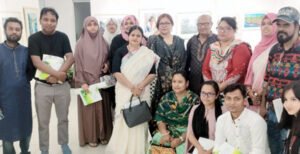 চিত্রাঙ্কনে ভেড়ামারার প্রকৃতি ফাইন আর্টস’র পরিচালিকা রুকসানা’র অনন্য দৃষ্টান্ত