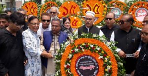 কুষ্টিয়া জেলা আওয়ামীলীগের উদ্যোগে বঙ্গবন্ধুর শাহাদত বার্ষিকী ও জাতীয় শোক দিবস পালন