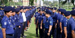 কুষ্টিয়া পুলিশ লাইন্স প্যারেড গ্রাউন্ডে সাপ্তাহিক মাস্টার প্যারেড অনুষ্ঠিত