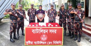 মিরপুরে বিজিবি’র অভিযানে ইউএস ডলারসহ আটক ১