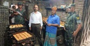 কুষ্টিয়ায় দুই বেকারিকে ৩০হাজার টাকা জরিমানা