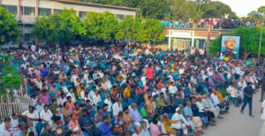 কুমারখালীতে পান্টি ইউনিয়ন আ'লীগের বিশাল কর্মী সমাবেশ অনুষ্ঠিত