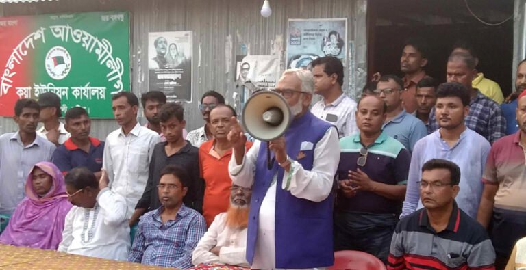কুষ্টিয়া-৪ আসনের বাংলাদেশ আওয়ামী লীগ থেকে মনোনয়ন প্রত্যাশী জাফরের নির্বাচনী পথসভা