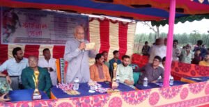 কুষ্টিয়ায় শহীদ শেখ রাসেল ফুটবল টুর্নামেন্টের ফাইনাল খেলা অনুষ্ঠিত