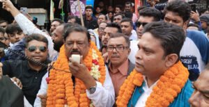 স্বতন্ত্র প্রার্থী সাবেক এমপি আবদুর রউফ’কে গণসংবর্ধনা