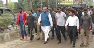 কুষ্টিয়ায় অবরোধবিরোধী মিছিল-সমাবেশ