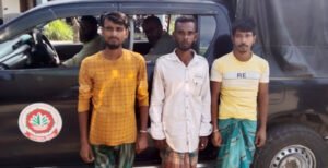 কুষ্টিয়ায় মাদকবিরোধী অভিযানে তিনজন মাদক কারবারি গ্রেফতার