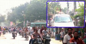 দৌলতপুরে শাহরিয়ার জামিল জুয়েলের নেতৃত্বে মোটরসাইকেল শোভাযাত্রা