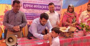 কুমারখালীতে দুধপান কার্যক্রমের উদ্বোধন 