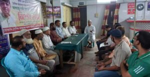 দৈনিক আজকের আলো পত্রিকার সম্পাদক গাজী মাহাবুব রহমান'র সুস্থ্যতায় ভেড়ামারায় বিশেষ দোয়া অনুষ্ঠান