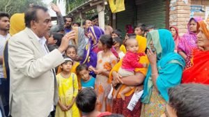 কুষ্টিয়া-২ আসনে স্বতন্ত্র প্রার্থী ট্রাক প্রতীকের পথসভা