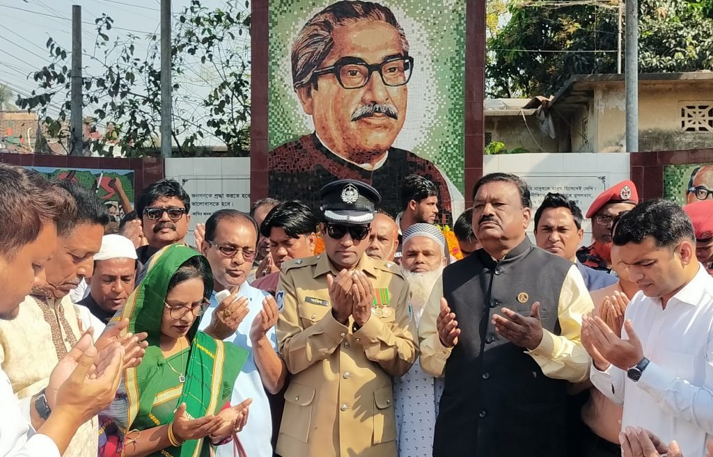 কুমারখালীতে বর্ণাঢ্য আয়োজনে ‘ ঐতিহাসিক ৭ই মার্চ ‘ উদযাপন